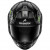 Комплект Каска SHARK RIDILL 2 MOLOKAI GLOSS BLACK/GRAY/GREEN - тъмен визьор thumb