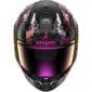 Комлект SHARK SKWAL i3 HELLCAT MATT BLACK/WHITE/PINK - иридум розов thumb