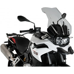 PUIG СЛЮДА TOURING PLUS BMW F750GS 18-22, G850GS 18-22, F850GS ADVENTURE 19-22 SMOKE ЗА МОТОРИ СТАНДАРТНО OEM СЪС СПОРТНА СЛЮДА