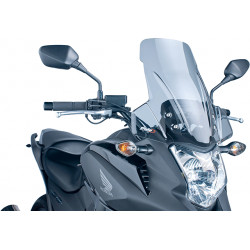 PUIG СЛЮДА TOURING HONDA NC700X 12-13, NC700X USA 14-17, NC750X 14-15 SMOKE