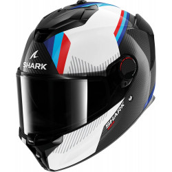 Каска SHARK SPARTAN GT PRO DOKHTA CARBON BLACK/WHITE/RED