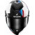 Комплект Каска SHARK SPARTAN GT PRO DOKHTA CARBON BLACK/WHITE/RED- иридиум визьор thumb
