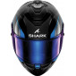 Комплект Каска SHARK SPARTAN GT PRO KULTRAM CARBON BLACK/BLUE- тъмен визьор thumb