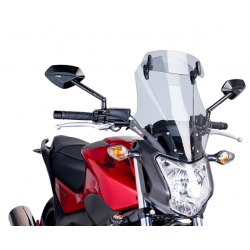 PUIG СЛЮДА TOURING PLUS С ВТОРА СЛЮДА HONDA NC700S 12-13, NC750S 14-21 SMOKE