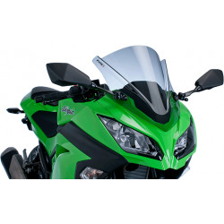 PUIG СЛЮДА Z-RACING KAWASAKI NINJA 300 13-17 SMOKE