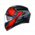 КАСКА  AGV K3 -COMPOUND BLACK/RED thumb