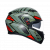 КАСКА  AGV K3 - DECEPT MATT BLACK/GREEN/RED thumb