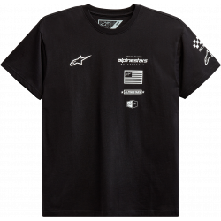 Мото тениска ALPINESTARS TEE H-BLOCK BLACK