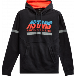 Мото суитшърт ALPINESTARS HOODIE CLUB BLACK Мото суитшърт ALPINESTARS HOODIE CLUB BLACK