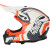 Мотокрос каска ACERBIS PROFILE 5 WHITE/ORANGE thumb
