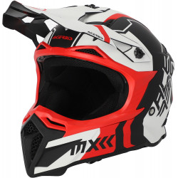 Мотокрос каска ACERBIS PROFILE 5 WHITE/RED