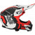 Мотокрос каска ACERBIS PROFILE 5 WHITE/RED thumb