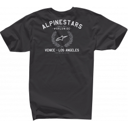 Мото тениска ALPINESTARS TEE WREATH BLACK