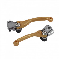 Спортни лостчета POLISPORT HONDA CR250R \ CR450R 2021-2022 - GOLD Спортни лостчета POLISPORT HONDA CR250R \ CR450R 2021-2022 - GOLD