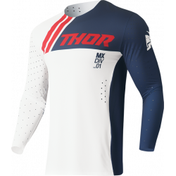 Мотокрос джърси THOR PRIME DRIVE NAVY WHITE 