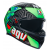 КАСКА AGV K3 - KAMALEON BLACK/RED/GREEN thumb
