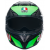 КАСКА AGV K3 - KAMALEON BLACK/RED/GREEN thumb