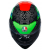 КАСКА AGV K3 - KAMALEON BLACK/RED/GREEN thumb