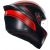 Каска AGV K1 S WARMUP MATT BLACK/RED thumb