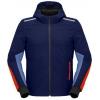 Мото суитшърт SPIDI HOODIE ARMOR LIGHT Navy/Red