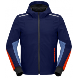 Мото суитшърт SPIDI HOODIE ARMOR LIGHT Navy/Red