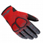 Текстилни мото ръкавици SPIDI CROSS KNIT Red thumb