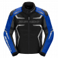 Текстилно мото яке SPIDI RACE-EVO H2OUT Black/Blue/Silver thumb