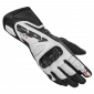 Дамски кожени мото ръкавици SPIDI STR-6 Black/White