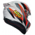 Каска AGV K1 S E2206 - BLIPPER GREY/RED thumb