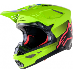 Мотокрос каска ALPINESTARS SM10 UNIT YL/BK