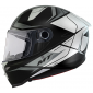 Каска MT REVENGE 2 S HATAX B2 BLACK/GREY/WHITE GLOSS thumb