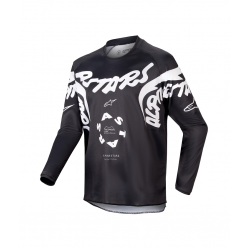 Детско мотокрос джърси ALPINESTARS R-HANA BLK/WHT Детско мотокрос джърси ALPINESTARS R-HANA BLK/WHT