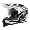 Ендуро каска O'NEAL SIERRA II R WHITE/BLACK/GRAY V.24 Ендуро каска O'NEAL SIERRA II R WHITE/BLACK/GRAY V.24