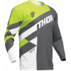 Детско мотокрос джърси THOR YOUTH SECTOR CHECKER GRAY/ACID