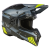 Комплект ендуро каска O'NEAL EX-SRS HITCH BLACK/GRAY/NEON YELLOW V.24 - 2 части thumb