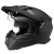 Ендуро каска O'NEAL D-SRS SOLID BLACK V.24 thumb