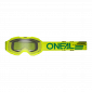 Детски крос очила O'NEAL B-10 SOLID NEON YELLOW - CLEAR V.24 thumb