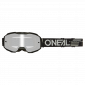 Мотокрос очила O'NEAL B-10 SOLID BLACK - SILVER MIRROR V.24 thumb