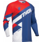 Мотокрос джърси THOR SECTOR CHECKER BLUE/RED