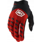 Детски мотокрос ръкавици 100% Airmatic Red/Black