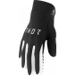 Мотокрос ръкавици THOR AGILE SOLID BLACK/WHITE thumb
