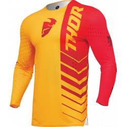 Мотокрос джърси THOR PRIME ANALOG YELLOW/RED