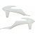 Пластмасови капаци за радиатор CYCRA KTM 16- WHITE