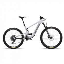 Велосипед SANTA CRUZ HECKLER SL C R MX MATTE SILVER Велосипед SANTA CRUZ HECKLER SL C R MX MATTE SILVER