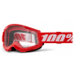 Мотокрос очила 100% STRATA2 RED 24 thumb