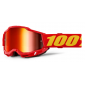 Мотокрос очила 100% ACCURI2 RED - MIRROR RED thumb