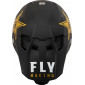 Мотокрос каска FLY RACING Formula CC Rockstar - Matte Black/Gold thumb