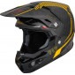 Мотокрос каска FLY RACING Formula Carbon Tracer Helmet - Gold/Black thumb