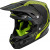 Мотокрос каска FLY RACING Formula Carbon Tracer Helmet - Hi-Vis/Black