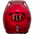 Мотокрос каска FLY RACING Formula CC Centrum - Metallic Red/White thumb